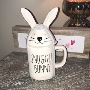 Rae Dunn Mug Easter Snuggle Bunny Mug HTF